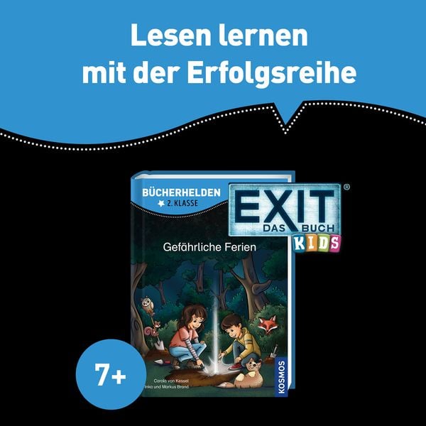 EXIT® - Das Buch Kids, Bücherhelden 2. Klasse, Gefährliche Ferien