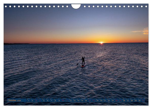 Produktbild: Zingst - die Ostsee von ihrer sch&ouml;nsten Seite (Wandkalender 2026 DIN A4 quer), CALVENDO Monatskalender