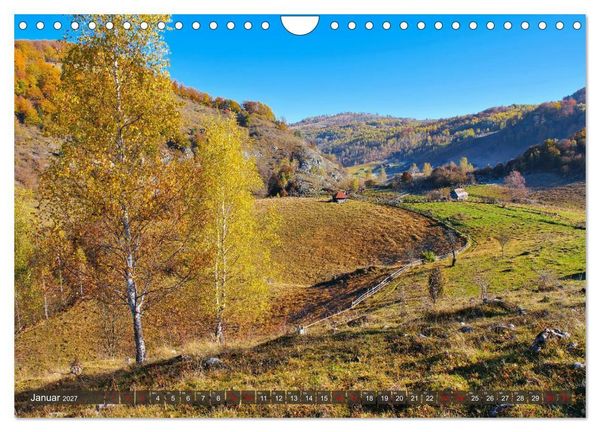 Produktbild: Fundatura Ponorului - Auf dem Via Transilvanica durch die Karpaten (Wandkalender 2027 DIN A4 quer), CALVENDO Monatskalender