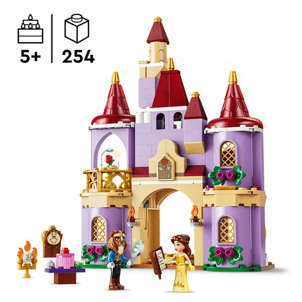 Produktbild: LEGO ǀ Disney Princess 43289 Das verzauberte Schloss von Belle und dem Biest, Bauset