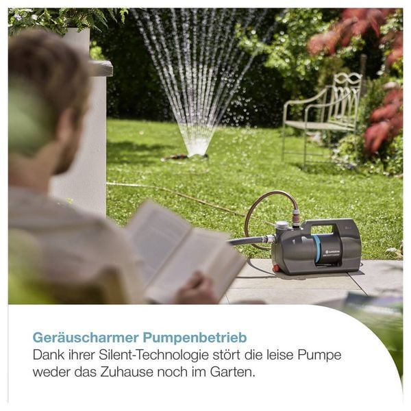 Produktbild: GARDENA Haus- & Gartenautomat 5000 SilentComfort Hauswasserautomat 5000 l/h
