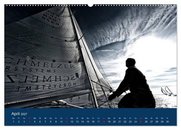 Produktbild: Segelregatta (Wandkalender 2027 DIN A2 quer), CALVENDO Monatskalender
