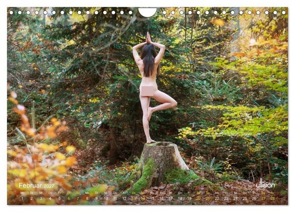 Produktbild: YOGA - naturverbunden (Wandkalender 2027 DIN A4 quer), CALVENDO Monatskalender