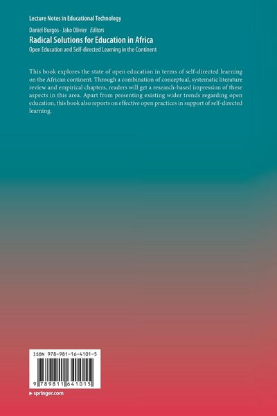 Produktbild: Radical Solutions for Education in Africa
