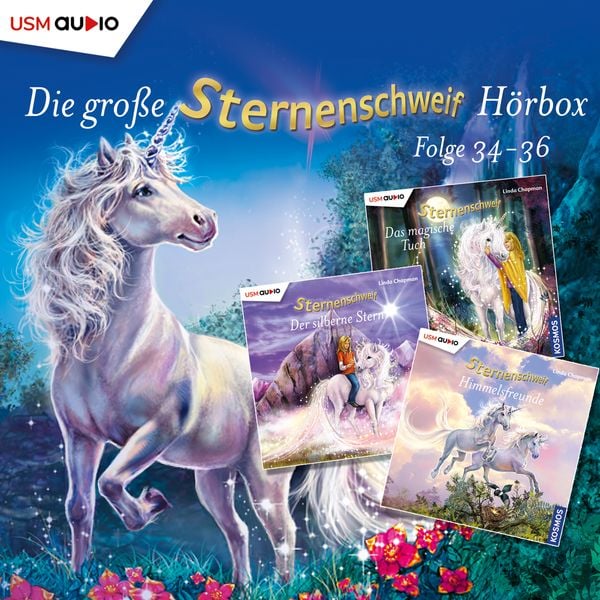 Die große Sternenschweif Hörbox Folgen 34-36 (3 Audio CDs) - Linda Chapman, CD, 9783803237415