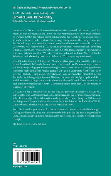 Produktbild: Corporate Social Responsibility
