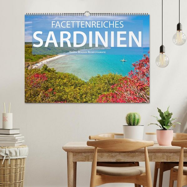 Produktbild: Facettenreiches Sardinien (Wandkalender 2026 DIN A2 quer), CALVENDO Monatskalender