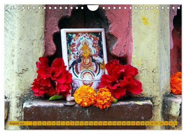 Produktbild: Indien - Hinduismus (Wandkalender 2026 DIN A4 quer), CALVENDO Monatskalender