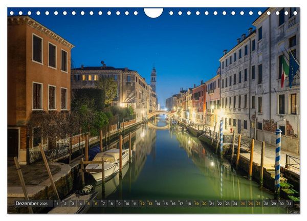 Produktbild: Malerisches Venedig (Wandkalender 2026 DIN A4 quer), CALVENDO Monatskalender