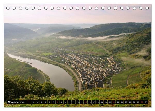 Produktbild: Entlang der Mosel (Tischkalender 2026 DIN A5 quer), CALVENDO Monatskalender