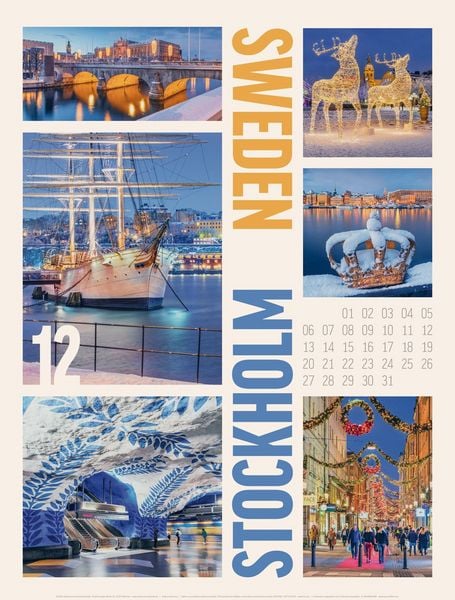Produktbild: Cities of the World Kalender 2027