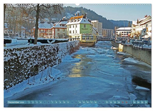 Produktbild: St. Blasien - Dom- und Kurstadt (Wandkalender 2026 DIN A2 quer), CALVENDO Monatskalender