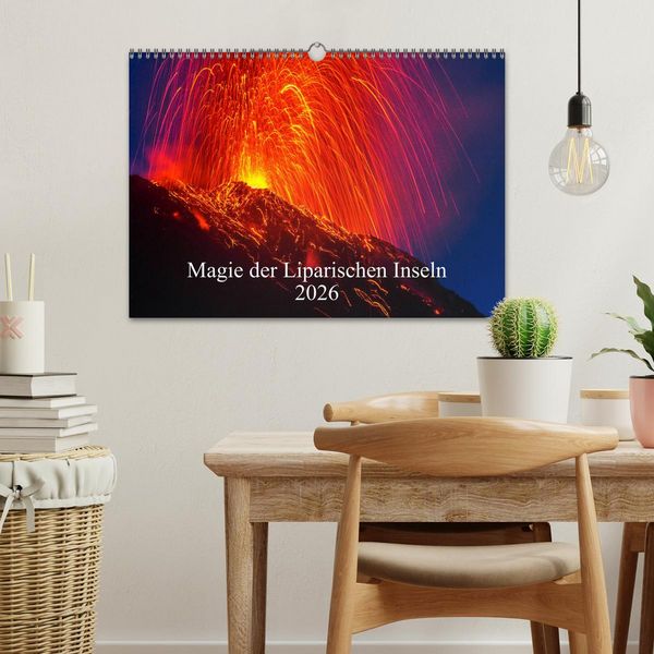 Produktbild: Magie der Liparischen Inseln 2026 (Wandkalender 2026 DIN A3 quer), CALVENDO Monatskalender
