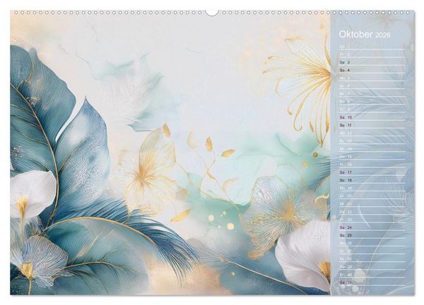 Produktbild: Unser Hochzeitskalender - Individuell und Selbstgestaltet (hochwertiger Premium Wandkalender 2026 DIN A2 quer), Kunstdruck in Hochglanz