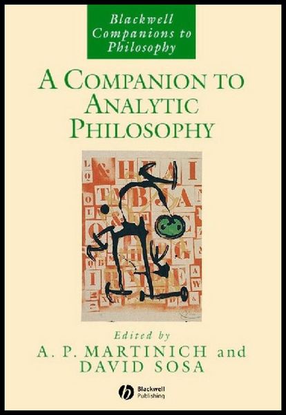 Produktbild: A Companion to Analytic Philosophy