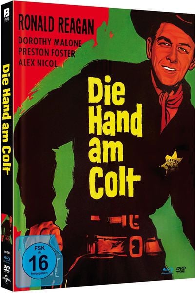 Produktbild: Die Hand am Colt - Limited Mediabook (Kinofassung von einem 2K-Master abgetastet, Blu-ray+DVD+Booklet)