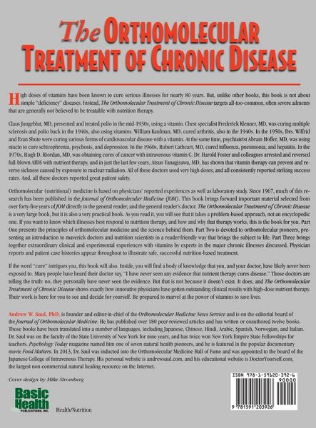 Produktbild: Orthomolecular Treatment of Chronic Disease