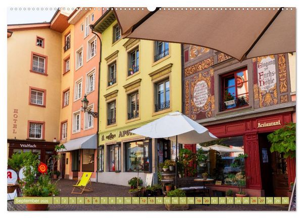 Produktbild: Bad S&auml;ckingen - Charmantes St&auml;dtchen am Rhein (hochwertiger Premium Wandkalender 2026 DIN A2 quer), Kunstdruck in Hochglanz