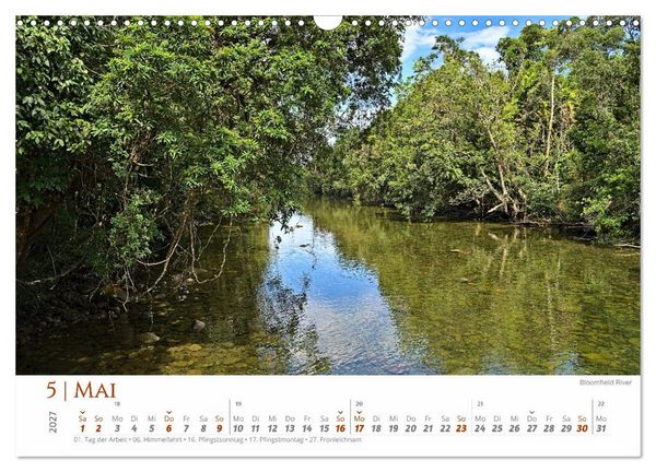 Produktbild: Australien - Cairns-Brisbane (Wandkalender 2027 DIN A3 quer), CALVENDO Monatskalender