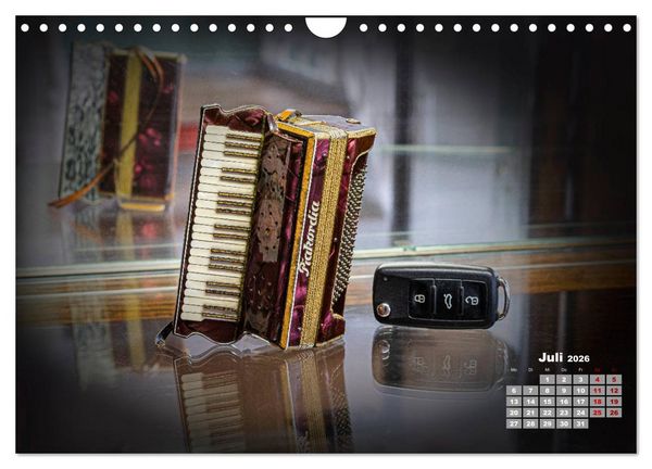 Produktbild: Markneukirchen - Musik & Landschaft einer Region (Wandkalender 2026 DIN A4 quer), CALVENDO Monatskalender