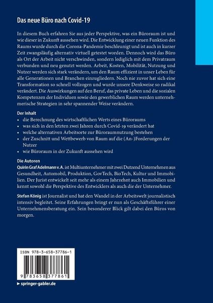 Produktbild: Das neue B&uuml;ro nach Covid-19