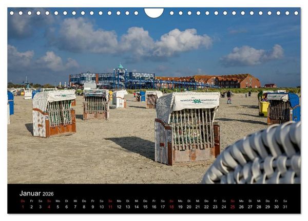 Produktbild: Im Norden - An der Nordsee in Deutschland (Wandkalender 2026 DIN A4 quer), CALVENDO Monatskalender