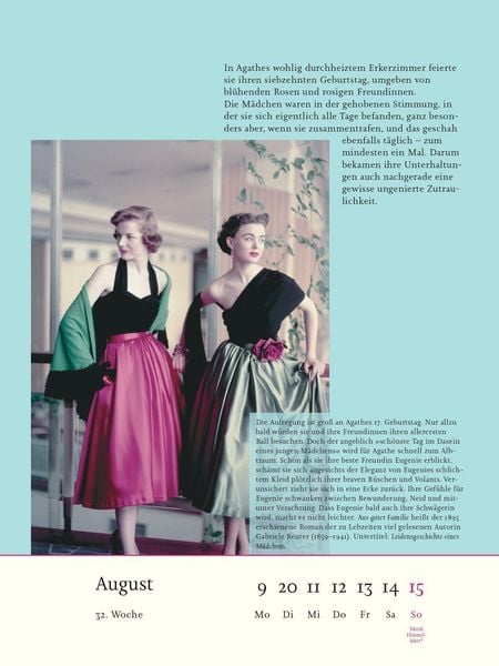 Produktbild: Der literarische Frauenkalender 2027 - Freundinnen