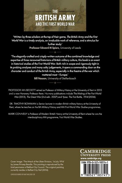 Produktbild: The British Army and the First World War