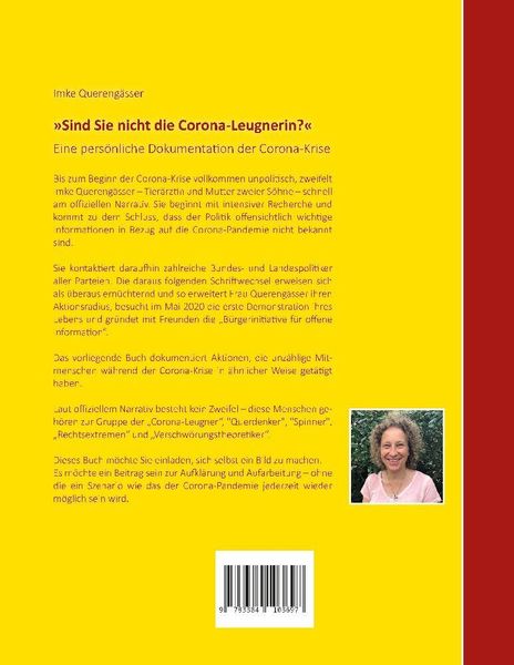 Produktbild: "Sind Sie nicht die Corona-Leugnerin?"