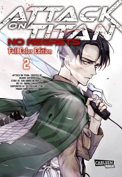 Attack On Titan - No Regrets Full Colour Edition 2, Taschenbuch von Hajime Isayama , Gun Snark, Carlsen, 9783551741295