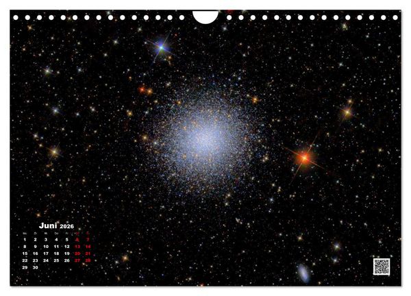 Produktbild: Neue Astrofotos von Stefan Ziegenbalg (Wandkalender 2026 DIN A4 quer), CALVENDO Monatskalender