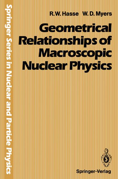 Produktbild: Geometrical Relationships of Macroscopic Nuclear Physics