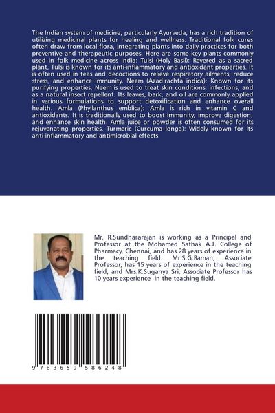 Produktbild: Traditional Folkcure Plants in the Indian System of Medicine