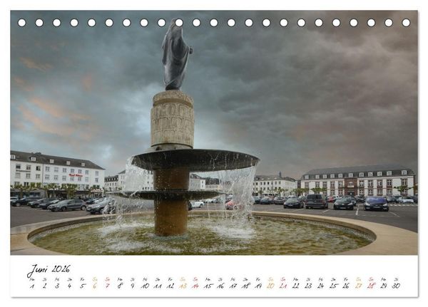 Produktbild: Saarlouis - Stadt des Sonnenk&ouml;nigs (Tischkalender 2026 DIN A5 quer), CALVENDO Monatskalender