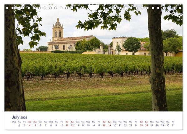 Produktbild: Arcachon Bay and the French Atlantic coast near Bordeaux (Wall Calendar 2026 DIN A4 landscape), CALVENDO 12 Month Wall Calendar