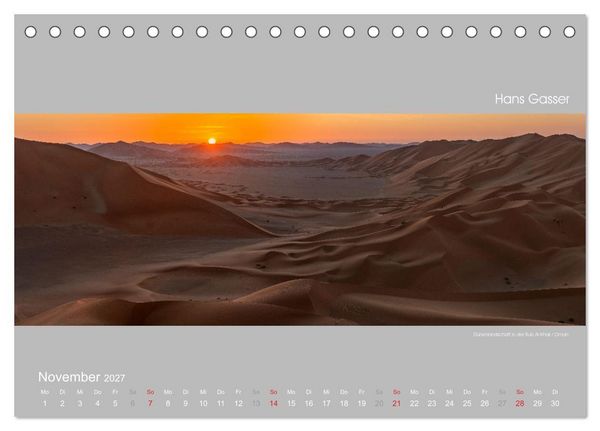 Produktbild: GROSSARTIGE LANDSCHAFTEN 2027 (Tischkalender 2027 DIN A5 quer), CALVENDO Monatskalender