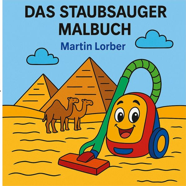 Produktbild: Das Staubsauger Malbuch