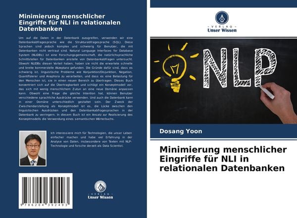 Produktbild: Minimierung menschlicher Eingriffe f&uuml;r NLI in relationalen Datenbanken