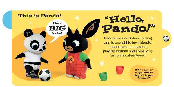Produktbild: Hello, Bing! (Tabbed Board)