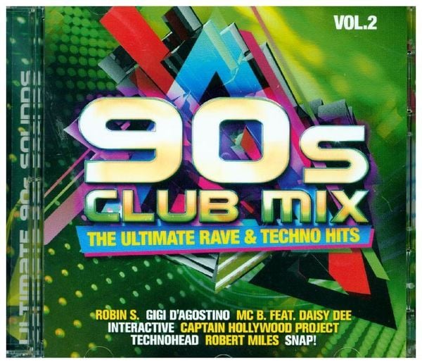 Produktbild: 90s Club Mix Vol.2-The Ulti