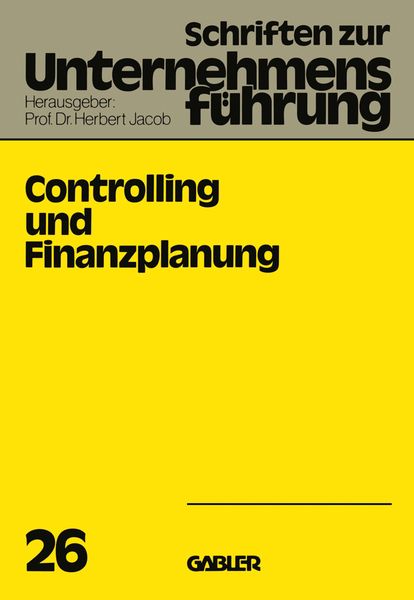 Produktbild: Controlling und Finanzplanung