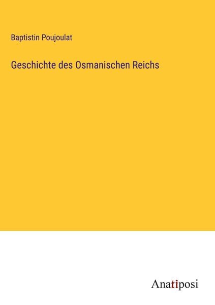 Produktbild: Geschichte des Osmanischen Reichs