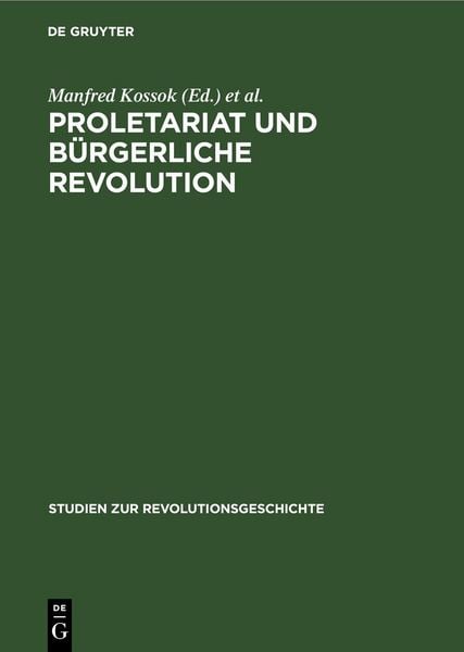 Produktbild: Proletariat und b&uuml;rgerliche Revolution