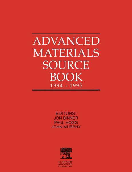 Produktbild: Advanced Materials Source Book