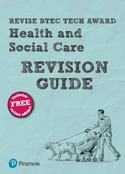 Produktbild: Pearson REVISE BTEC Tech Award Health and Social Care Revision Guide inc online edition - pre-2022 edition