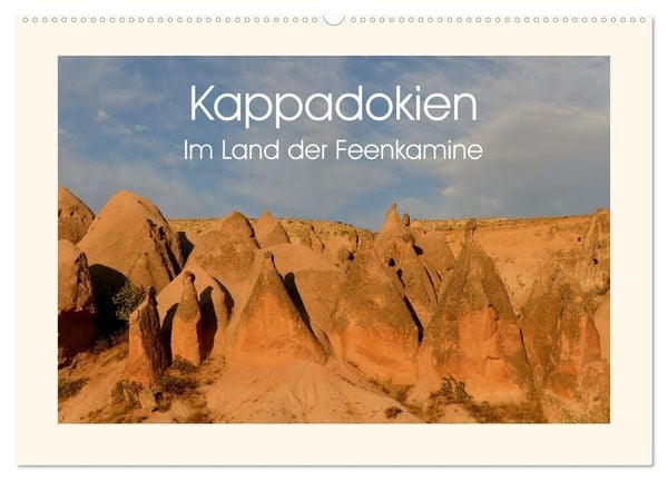 Kappadokien, im Land der Feenkamine (Wandkalender 2025 DIN A2 quer), CALVENDO Monatskalender