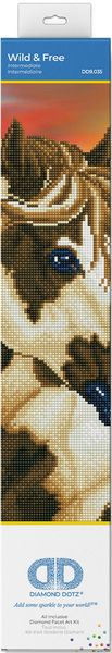 Produktbild: DIAMOND DOTZ - Diamond Painting Wildpferd