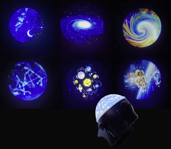 Produktbild: WS-MS5W02D LED-Tischprojektor Galaxy LED RGB Schwarz