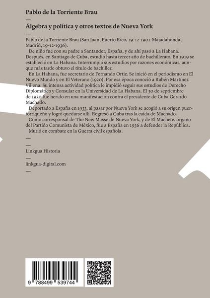 Produktbild: &Aacute;lgebra pol&iacute;tica y otros textos