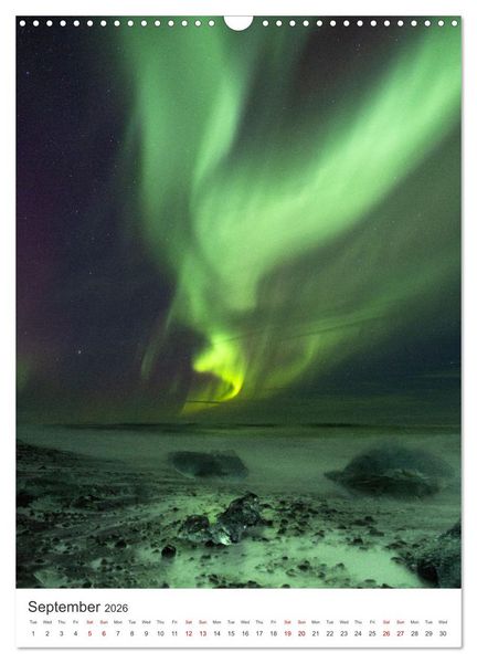 Produktbild: Magic of Iceland - nature photography (Wall Calendar 2026 DIN A3 portrait), CALVENDO 12 Month Wall Calendar
